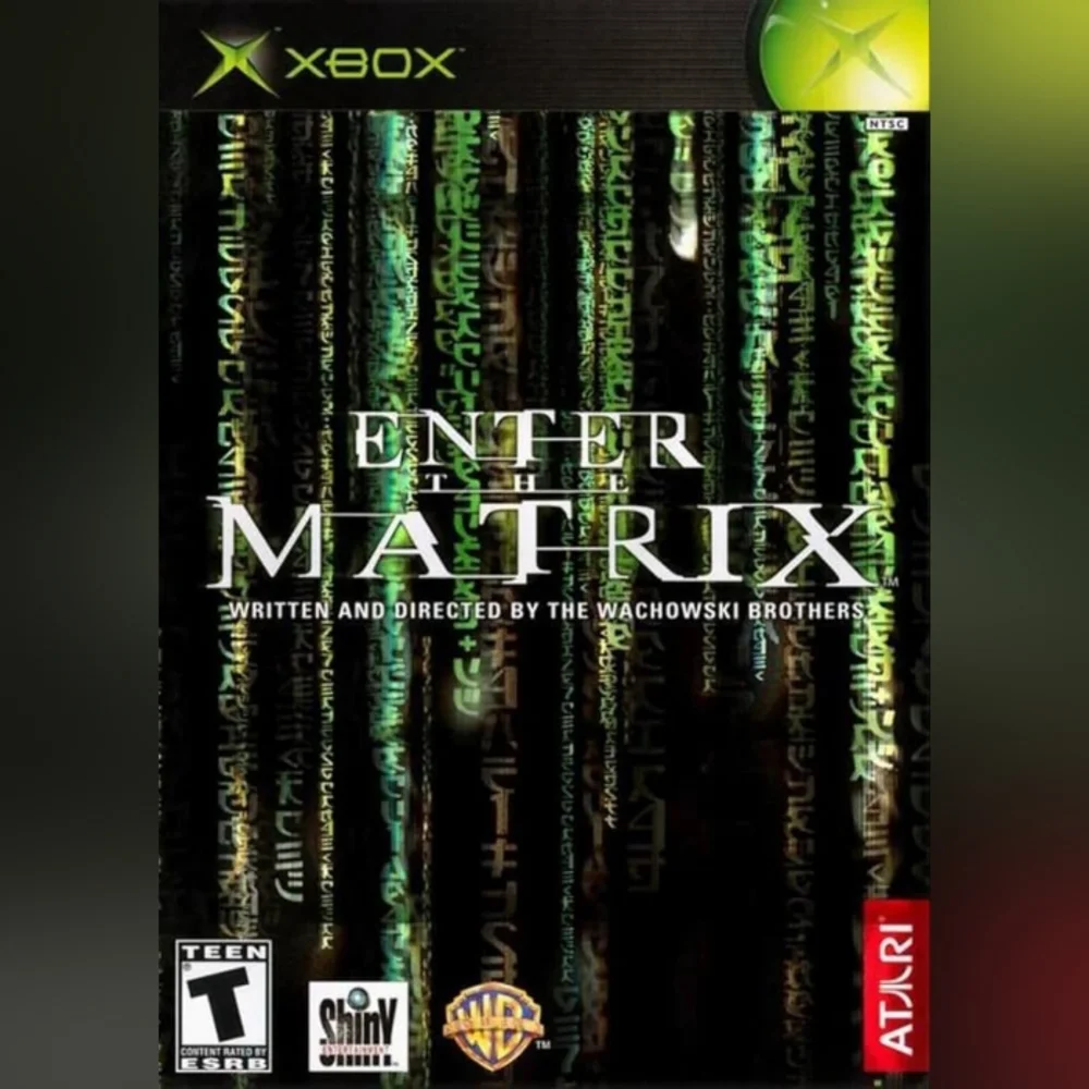 Enter The Matrix 🔥 Original Microsoft Xbox 🎮 Vintage Video Games